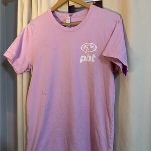 (2) Light Blue & Light Pink Palm Beach Tan PBT T-Shirts
